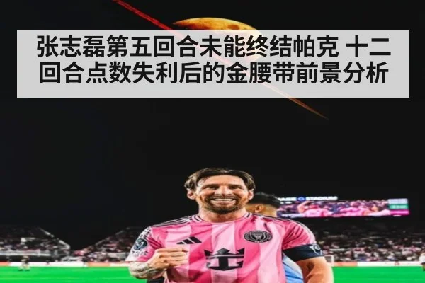 张志磊第五回合未能终结帕克 十二回合点数失利后的金腰带前景分析